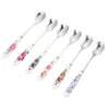 Spoons 6 Pcs Coffee Spoon Mixing Child Blender Mini Stainless Steel Cocktail Stirring Dessert