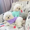 Vestuário para cães Pet Filhote de cachorro Gatos Quente Manga Longa Camisa Roupas Flor Acessório Cosplay Duas Pernas para Cães Pequenos