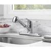 Bathroom Sink Faucets Single Handle Kitchen Faucet With Pull-Out Sprayer And Chrome Finish