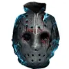 Sweats à capuche pour hommes Halloween film d'horreur Michael Myers imprimé en 3D hommes femmes enfants pulls décontractés garçon fille Cool pull manteau