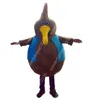 2024 Nieuwe Leuke Bruine Vogel Mascottekostuums Carnaval kostuum thema fancy dress Outdoor Reclame Outfit Pak