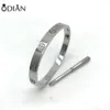 2023 Hot Gold Plated Sell Stainless Steel Screwdriver Bangles Cuff for Love Screw Bracelet Bangle