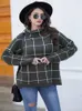 Kobiety Knits Tees Sandro Rivers Women Pullover Sweter Turtleeck Plaid Long Rleeve Luźne luźne, Chunky Chunked Knited Winter Swatters Jumper Top 231023