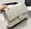 Clássico dupla aba acolchoada sacos de ouro ferragem turn lock crossbody bolsas ombro 15 cores pode escolher designer luxo