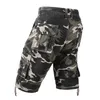 Men's Shorts Camouflage Cargo Mens 2023 Summer Multi Pocket Tactical Military Short Pants Men Cotton Outdoor Casual