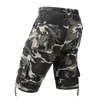 Shorts pour hommes Camouflage Cargo Hommes 2023 Été Multi Poche Tactique Militaire Pantalon Court Hommes Coton Extérieur Décontracté