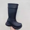 Ботильоны balenciashoes Резиновые сапоги Уличные дождевые сапоги с длинным рукавом LX1YL