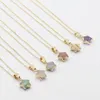 Pendant Necklaces BOEYCJR Star Shape Natural Stone Bead Necklace&Pendant Fashion Jewelry Vintage Energy Necklace For Women