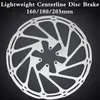 Bike Groupsets Bike Brake Rotor 160mm 180mm 203mm Centerline Rotor Hydraulic Disc Brake Rotor For MTB Road Bike Electric Scooter Parts Fit 231023