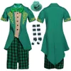 Halloween kostium Kobiety Projektantki Cosplay Cosplay Halloween St. Patrick's Day Irish Goblin Kultura i sztuka Elf Elf Costume Ubranie dla dzieci