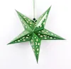 Рождественские украшения Пентаграмма, подвесная бумага, звезда, подвесной потолок, лазерная пентаграмма, Рождественский сад, домашний декор, SN6277