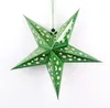 Kerstversiering Pentagram Hangend Papier Ster Hangend Plafond Laser Pentagram Kersttuin Woondecoratie SN6277