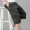 Shorts pour hommes Été Casual Vêtements pour hommes 100 coton Cargo Doux Lâche Séchage rapide Imprimé Jog Streetwear Gym Sports Beach XL-6XL