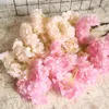 Decorative Flowers INS Wind Simulation Cherry Blossom Artificial Flower Plant Bonsai Wedding Decoration Creative Wall Atmosphere Fake