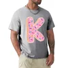 Polo da uomo Ciambella Lettera K T-shirt T-shirt oversize Camicie personalizzate Progetta le tue magliette da tifoso sportivo per ragazzi da uomo