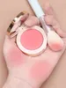 Blush Brand Silkeslen Blush Powder 4 Colors Silky Rose Tender Apricot Strålande rosa Bright Coral Makeup Palette 5.5G Fard A Joues Poudre Soye