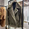 Damesjas Teddybeerjas Winter Korte jas Dames Herfst Nieuwe mode Casual Camel Double Breasted High-end Warm houden