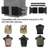 Hunting Jackets Tactical Universal Vest Molle Quick Release Buckle Cummerbund Removal For PC CPC NCP XPC Hook Loop Fastener