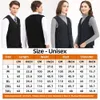 Mens Vests Smart Heated Vest For Men Women Usb Rechargeable Electric Self Heating Fleece Warming Jacket Thermal Waistcoat 231021