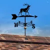 Garden Decorations Wind Vane Mount Stable Weathervane Bracket Angle Adjustable Household Accessories Weather Station For Gardens Lawns Parks