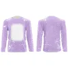 Ins Hot Sublimation Hommes Femmes Unisexe Bleach Design sweats à capuche Blanc Sublimation Faux Blanchi Tie Dye Chemises pull à manches longues 1023