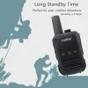 Radtel RT12 Mini Walkie Talkie Portable FRS ثنائية الطريق راديو طويل المدى للأطفال مع بطارية قابلة لإعادة الشحن/VOX/CTCSS لأعمال الفندق