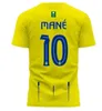 23 24 Al Nassr FC camisetas de fútbol Ronaldo 2023 2024 Hogar tercero visitante 3ro CR7 Mane Gonzalo Martínez Talisca mujeres FANS jugador versión hombres niños kit Fútbol shiirt Al-Nassr