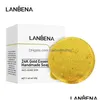 Sabonete artesanal 24k ouro sabonete artesanal anti-envelhecimento mar limpeza profunda hidratante nutritivo clareamento anti-rugas beleza cuidados faciais dro dhkaa