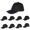 Kulkapslar mode cool led ljus upp baseball hatt lysande glöd justerbar cap party sport