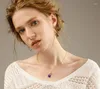 Pendant Necklaces BOEYCJR Star Shape Natural Stone Bead Necklace&Pendant Fashion Jewelry Vintage Energy Necklace For Women