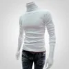 Erkekler Polos Düz Renk Modalt-Shirt Yelttaşlığı Uzun Kollu Sonbahar ve Kış Sözleşmesi Knited Ezir