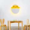 Vägglampa 2023 Nära LED Modern Minimalist Lights Creative Cartoon Sconce Boys and Girls Dekorerar rummet