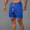 Shorts masculinos 2023 homem ginásio muscular verão jogging fitness correndo calça curta marca moda malha movimento treinamento calças casuais