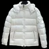 23SS Designer Ubrania męskie kurtki płaszcza damska kurtka pary pary na zewnątrz ciepły strój z piór w płaszcze warstwa wielokolorowa rozmiar 1-5
