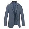 Herenpakken Collectie Mode Suepr Grote Lente Mannen Plaid Gedrukt Single Breasted Casual Blazers Plus Size XXL-4XL 5XL 6XL 7XL