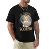 Herren Polos Skorpion Sternzeichen Astrologie Astrologisches T-Shirt Kurzarm T-Shirt Herrenkleidung