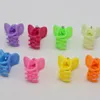 Hair Clips 50 Mixed Color Plastic Mini Claw Clamps Small 12X13mm