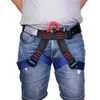 Climbing Harnesses Outdoor Sports Rock Climbing Harness Waist Support Half Body Safety Belt Support Aerial Survival Equipment Tools 231021