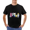 Herrpolos mini tid! T-shirt anime t skjortor för män pack