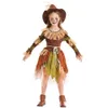 Costume d'Halloween Femme Costume de Cosplay de Créateur Halloween Costume de Cosplay Épouvantail pour Enfants Costume de Jeu de Rôle Costume de Performance pour Fille Costume de Couleur