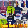 2008 2009 Lyons throwback Retro BENZEMA soccer jerseys 2000 2001 2002 2010 2011 2012 2013 vintage Maillot de foot JUNINHO football shirts PJANIC classic unifroms