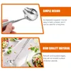 Spoons 2pcs Oil Separator Soup Ladle Long Handle Stainless Steel Fat For Gravy Kitchen Grease Strainer Cooking Spoon