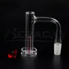 Beracky Full Weld Biselado Edge XL Terp Slurper Fumar Banger de cuarzo con juego de mármol de diamante 20 mmOD Slurpers soldados sin costura Clavos para bongs de agua Dab Rigs