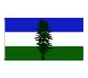 Independence Movement Cascadia Flags Banner 3X5FT 100D Polyester Design 150x90cm Schnelle lebendige Farbe mit zwei Messing Gro4156542