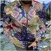 Camicie casual da uomo Camicia estiva da uomo hawaiana confortevole 2023 Drop Delivery Abbigliamento Abbigliamento Dh7Kb