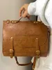 Cross Body 2023 British Style Women's Soft Bag Vintage Brown Coat and Bag Women's Casual Bag Small Women's and Top Bagstylishhandbagsstore