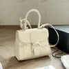 Qualité supérieure Brillant 20 cm Sac de créateur classique en cuir véritable Sac à main de luxe pour femme Sac à bandoulière élégant Sac à bandoulière fourre-tout avec sangle LE TOP MODÈLE