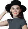 Stingy Brim Hats 2023 Fedora Hat Män kvinnor Imitation Woolen Winter kände mode Black Top Jazz Fedoras Chapeau Sombrero Mujer