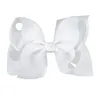 Hair Accessories CN 100pcs/lot 4" Solid Bows With Clips For Kids Girls Boutique Ribbon Classic