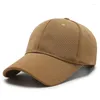 Ball Caps Zwart En Wit Klassiek Casual Baseball Cap Hoed Katoen Lichtbord Effen Kleur Heren Buiten Zon